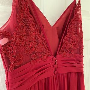 Red/burgundy Dress